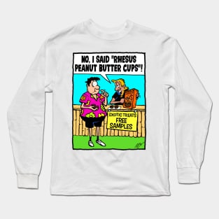 Rhesus Peanut Butter Cups Long Sleeve T-Shirt